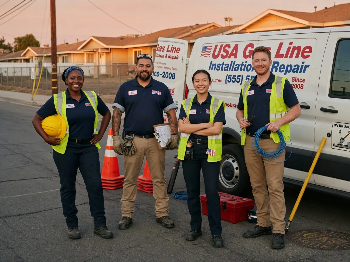Gas Line Installation company in Middleburg, NC
